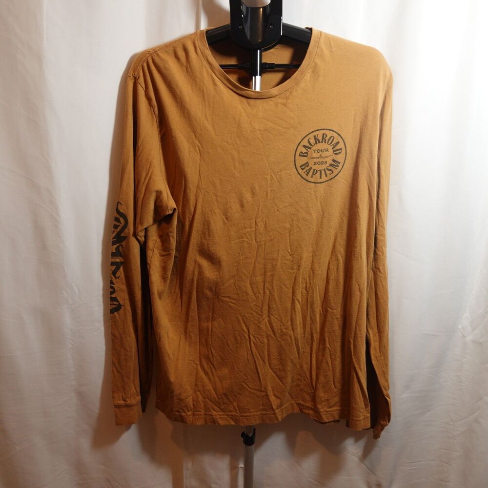 Jelly Roll Backroad Baptism Tour 2023 Long Sleeve Graphic T-Shirt